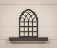 Load image into Gallery viewer, Arched Window Frame - Cathedral Window Arch - Heirloom Collection - 36x24