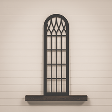 Load image into Gallery viewer, Arched Window Frame - Church Window Arch - Heirloom Collection - LARGE 64x20