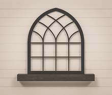 Load image into Gallery viewer, Arched Window Frame - Cathedral Window Arch - Heirloom Collection - LARGE 42x36