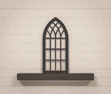 Load image into Gallery viewer, Arched Window Frame - Cathedral Window Arch - Heirloom Collection - 36x17