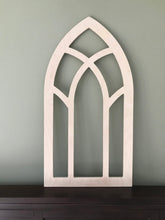 Load image into Gallery viewer, Arched Window Frame - Cathedral Window Arch - 36x19