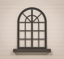 Load image into Gallery viewer, Arched Window Frame - Church Window Arch - Heirloom Collection - LARGE 54x38