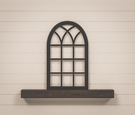 Arched Window Frame - Church Window Arch - 36x22