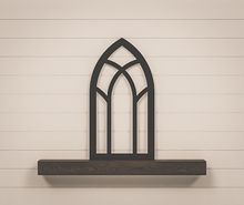 Load image into Gallery viewer, Arched Window Frame - Cathedral Window Arch - 36x19
