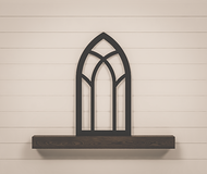 Arched Window Frame - Cathedral Window Arch - 36x19