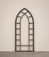 Load image into Gallery viewer, Arched Window Frame - Cathedral Window Arch - Wedding Collection - 7ft x 3ft
