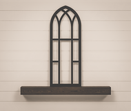 Arched Window Frame - Cathedral Arch - 44x17