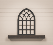 Load image into Gallery viewer, Arched Window Frame - Cathedral Window Arch -  Heirloom Collection - 36x24
