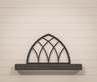 Arched Window Frame - Half Arch - 22x32