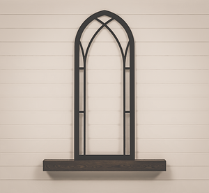 Arched Window Frame - Cathedral Window Arch - LARGE 60x24