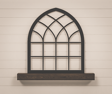 Load image into Gallery viewer, Arched Window Frame - Cathedral Window Arch - Heirloom Collection - LARGE 42x36
