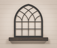 Arched Window Frame - Cathedral Window Arch - Heirloom Collection - LARGE 42x36