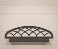 Arched Window Frame - Half Arch Window - LARGE 15x60