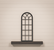 Arched Window Frame - Church Window Arch - 45x18