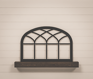 Arched Window Frame - Church Window Arch - 27x40