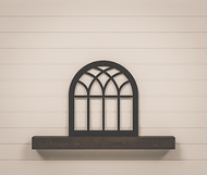 Arched Window Frame - Church Window Arch - 26x24