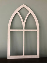 Load image into Gallery viewer, Arched Window Frame - Cathedral Window Arch - 34x20
