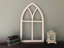 Load image into Gallery viewer, Arched Window Frame - Cathedral Window Arch - 34x20

