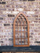 Load image into Gallery viewer, Arched Window Frame - Cathedral Window Arch - Heirloom Collection - 36x17
