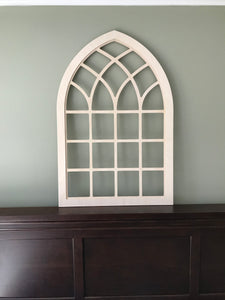 Arched Window Frame - Cathedral Window Arch -  Heirloom Collection - 36x24