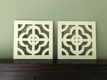 Load image into Gallery viewer, Square Wall Panel - Quatrefoil - Designer Collection - 15x15
