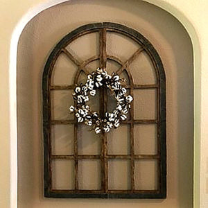 Arched Window Frame - Church Window Arch - Heirloom Collection - LARGE 54x38