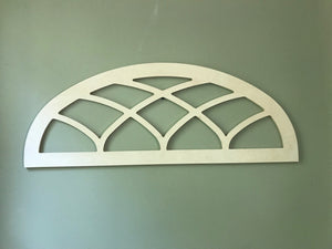 Arched Window Frame - Half Arch Window - 15x40