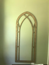 Load image into Gallery viewer, Arched Window Frame - Cathedral Window Arch - LARGE 60x24

