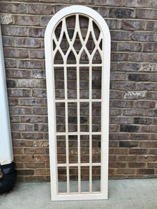 Arched Window Frame - Church Window Arch - Heirloom Collection - LARGE 64x20