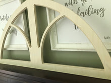 Load image into Gallery viewer, Arched Window Frame - Half Arch - Heirloom Collection - 43 x 22
