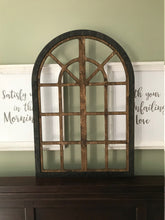 Load image into Gallery viewer, Arched Window Frame - Church Window Arch - Heirloom Collection - 32x22
