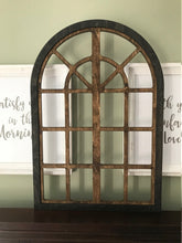 Load image into Gallery viewer, Arched Window Frame - Church Window Arch - Heirloom Collection - 32x22
