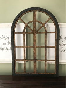 Arched Window Frame - Church Window Arch - Heirloom Collection - 32x22