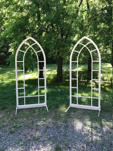 Arched Window Frame - Cathedral Window Arch - Wedding Collection - 7ft x 3ft