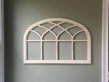 Load image into Gallery viewer, Arched Window Frame - Church Window Arch - Heirloom Collection - 27x40
