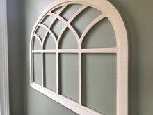 Load image into Gallery viewer, Arched Window Frame - Church Window Arch - Heirloom Collection - 27x40
