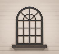 Arched Window Frame - Church Window Arch - Heirloom Collection - LARGE 54x38